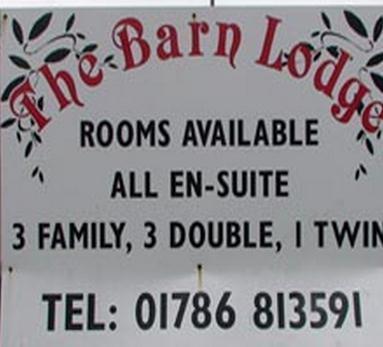 The Barn Lodge Stirling Zewnętrze zdjęcie